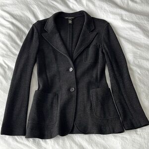 Club Monaco Black Tailored Blazer